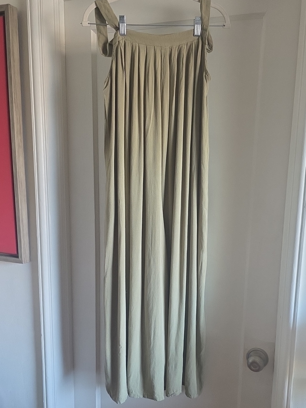 Hunter & Brown Olive Green Jumpsuit, Sz Med- Lrg